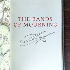 Brandon Sanderson BANDS OF MOURNING Leatherbound NUMBERED and SIGNED – IN HAND