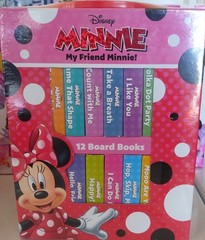 Disney – My Friend Minnie Mouse-My First Library 12 Board Book Block Set/SEALED