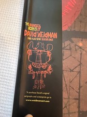 Whimsical Work of David Weidman Hardcover Dust Jacket 2nd Printing VGC MCM Icon!