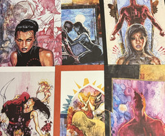 2024 Marvel Portfolio of David Mack Daredevil Complete Set of 12 Prints 17”x11”