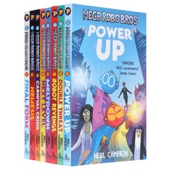 Mega Robo Bros Series by Neill Cameron Graphic Novels 8 Books Set – Ages 9-12-PB
