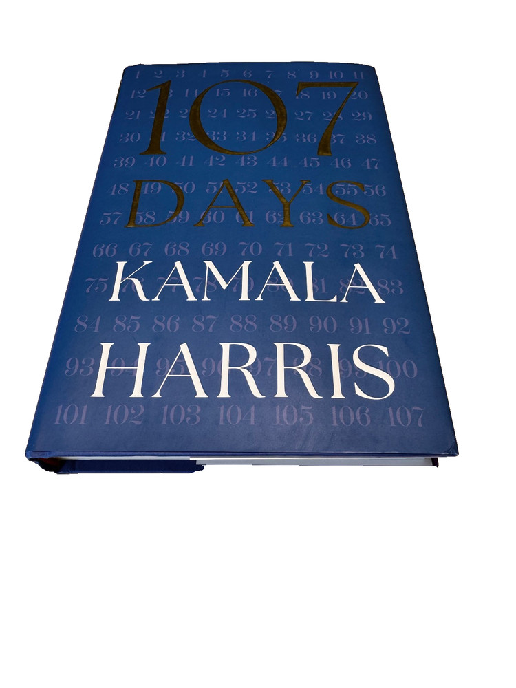 #NEW Signed Book Kamala Harris 107 Days Hardcover