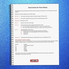 KUBOTA RC40LT Parts Manual – ROBUST WIRE-LOCK BOUND – PROTECTIVE COVERS