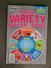Lot of 2 Family Variety Puzzles & Games by Penny Press – Over 350 Puzzles Each!