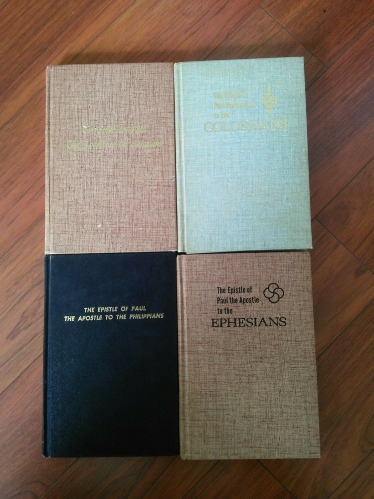 Lot of 4 HB Books: The Epistles of Paul by Oliver Greene (Gospel Hour)