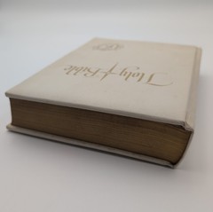 Vintage Large Holy Bible King James Version 1960 White Gold Edges HC Georgia