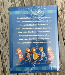 Five Little Monkeys: Adventures By Eileen Christelow 8 Books Box – Ages 4-7 – BB