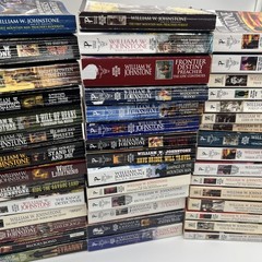 Lot of 56 – J.A. William W. Johnstone Western Books mixed set mountain man