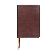 Lsb Large Print Wide Margin Paste-Down Reddish-Brown Faux Leather (Leather / Fin