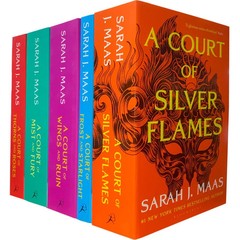 Court of Thorns and Roses Paperback Box Set (5 books) by Sarah J. Maas.