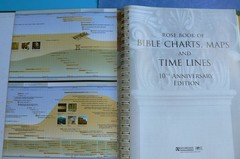 Rose Book of Bible Charts,Maps, &Time Lines,10th Anniversary Ed.spiral HC 2015