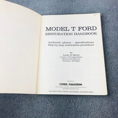 Model T Ford Restoration Handbook by Leslie R. Henry (1972, Trade Paperback)