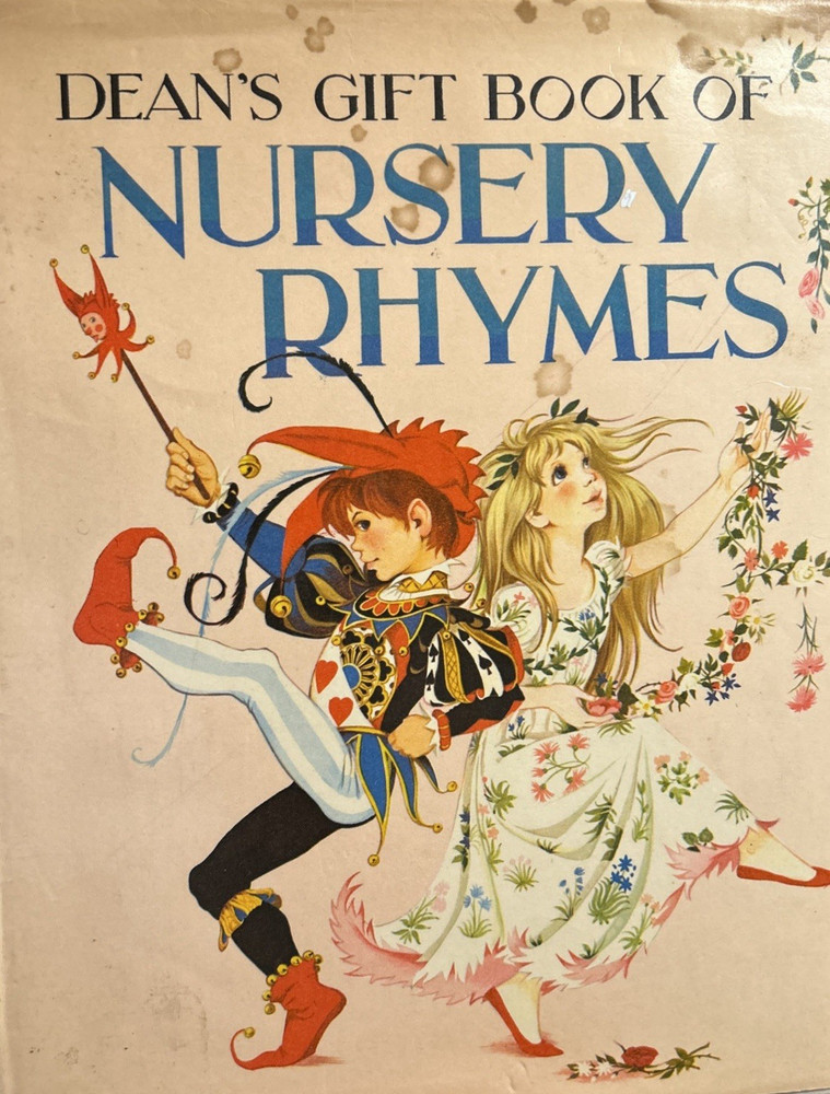 Dean Dean’s Gift Book of Nursery Rhymes Illustrated Hardcover Ages 4-8