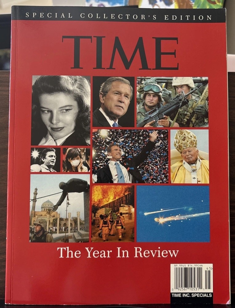 VTG Time Magazine The Year in Review 2004 Special Collector’s Edition Paperback