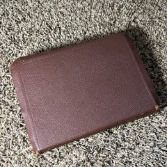 Thompson Chain Reference Bible KJV Kirkbride Morocco Leather 3rd Improved 1957