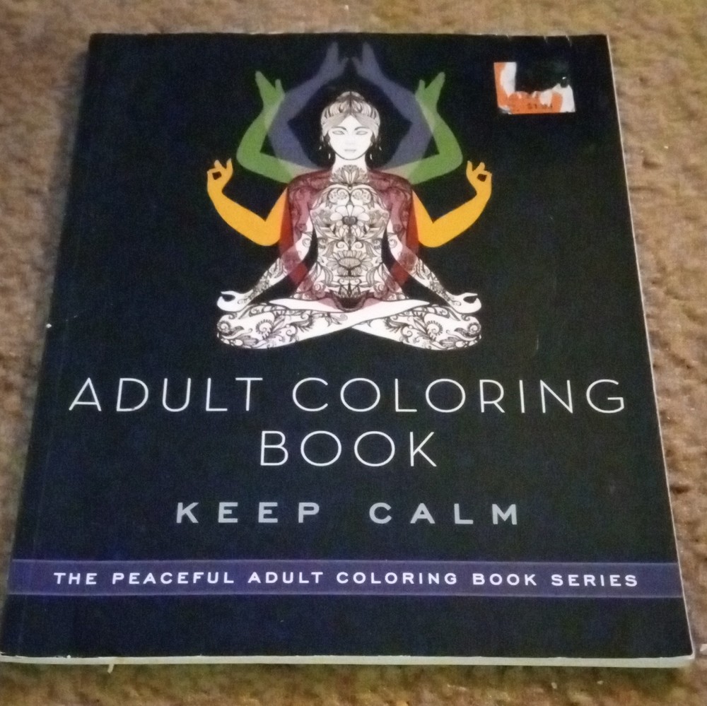 Skyhorse Publishing Peaceful Adult Coloring Keep Calm PB Adults Romanov