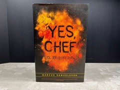 2012, Signed Yes, Chef, A Memoir by Marcus Samuelsson, Illustrated, Random House