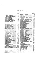 1924 Sigma Kappa Vintage Cookbook (Iota Chapter) 198 Pages