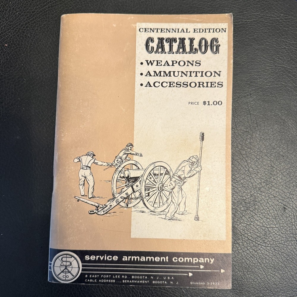 Service Armament Co.1961 Centennial Ed. VTG Advertising Soft Cover