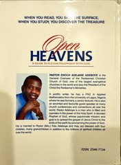 Open Heavens Vol. 26, 2026 by Pastor E.A. Adeboye