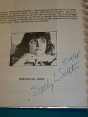 Garden Club of NC Cookbook Illustrated SIGNED by SALLY SUTTON artist 432 pages