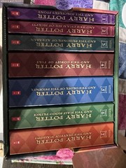 Harry Potter Paperback Boxset #1-7 by J. K. Rowling (2009,) Never Read, Stored