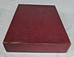 HOLY BIBLE Good Leader Authorized KJV 1952 Red Letter Leather Bound Gold Gilded
