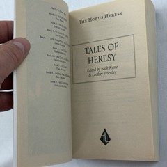 TALES OF HERESY Abnett McNeill (2009) Horus Heresy paperback Warhammer 40K space