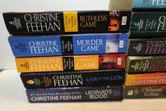 Christine Feehan (Paranormal Romance) paperback book lot (17 books)