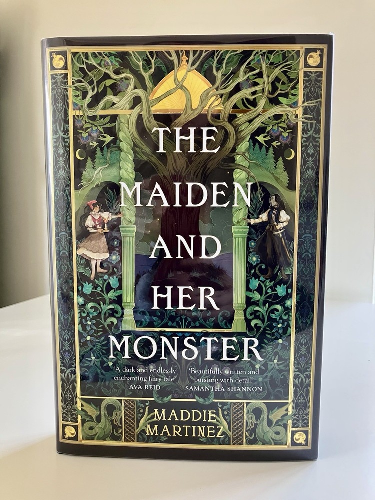 Goldsboro First Edition The Maiden and Her Monster By Maddie Martinez SIGNED