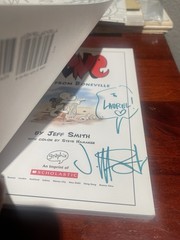 BONE by Jeff Smith Out From Boneville Signed by Author First Edition
