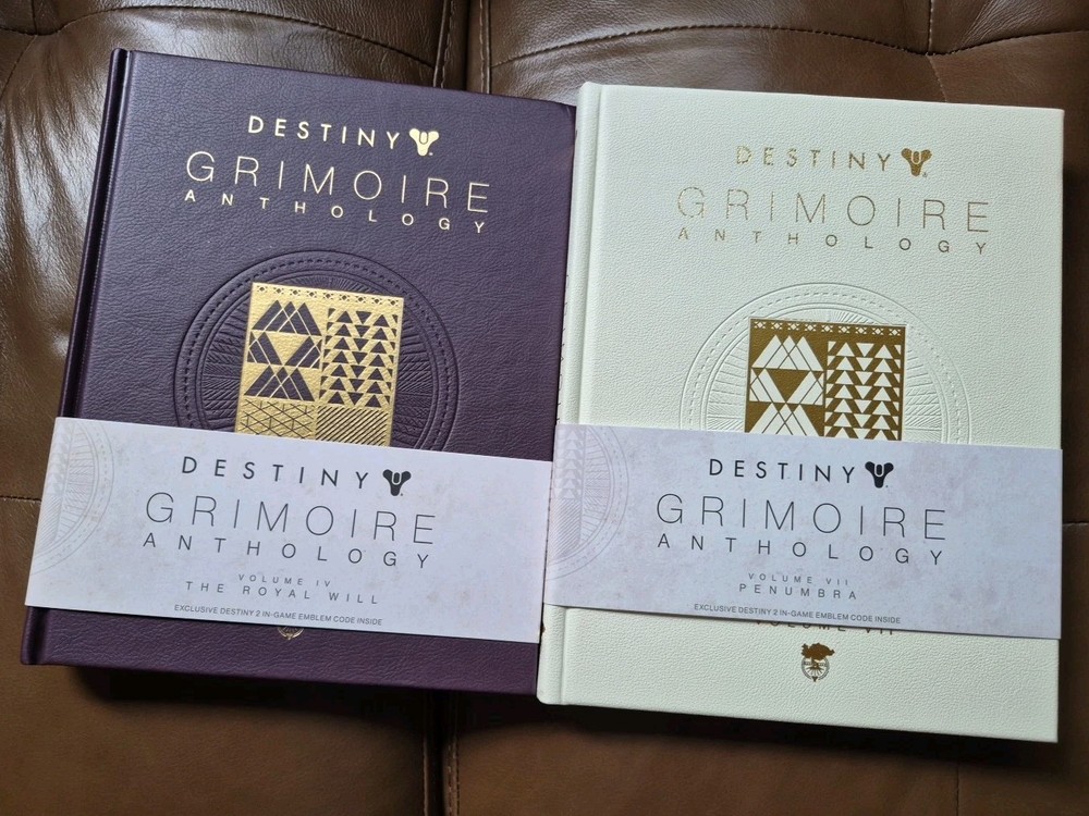 Destiny Grimoire Anthology, Volume 4 (The Royal Will) & 7 (Penumbra)