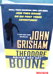 John Grisham Theodore Boone Deluxe Box Set Hard Cover Dust Jacket Slipcase New