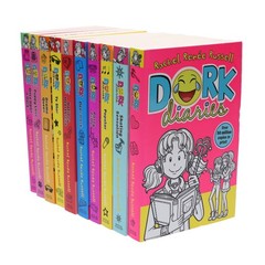 Dork Diaries Series (Vol. 1-10) By Rachel Renee Russell 10 Books – Paperback