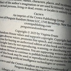 The Correspondent: A Novel Virginia Evans 2025 Hardcover w/ Dust Jacket