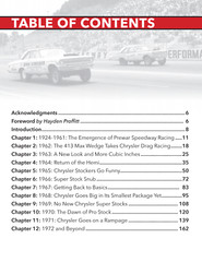CT688 Mopar Factory Drag Cars Dodge Plymouth Quarter Mile Domination 1962-1972