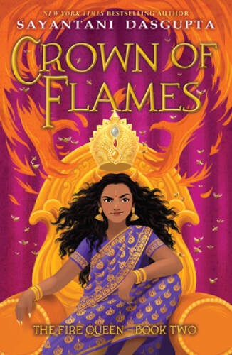 Crown of Flames (The Fire Queen 2) (Kingdom Beyond, 2) – Hardcover – VERY GOOD