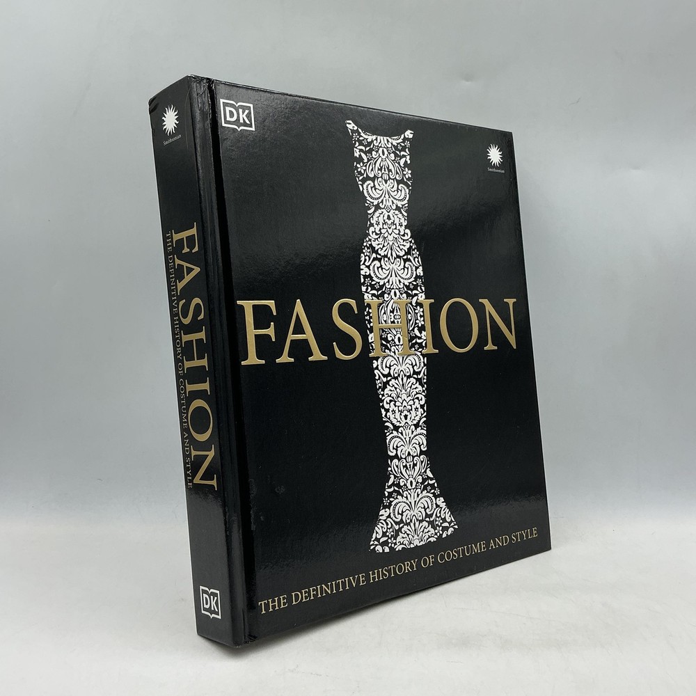 FASHION: THE DEFINITIVE HISTORY OF COSTUME AND STYLE DK Hardcover Black