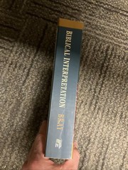 “Biblical Interpretation: Past & Present” by Gerald Bray 1996, Paperback