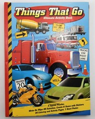 Things That Go Ultimate Activity Book – Five Mile Press HC Puzzle Sticker Poster