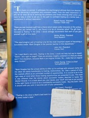 Trading in the Zone Hardcover – by Mark Douglas (Hardcover 2000)