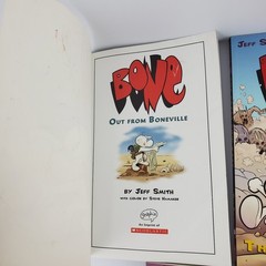Jeff Smith Volumes 1-9 Bone Comic Series Graphix Scholastic Books Lot Graphic