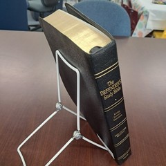 THE DEFENDERS STUDY BIBLE WORLD KJV BONDED LEATHER RED LETTER HENRY MORRIS 1995