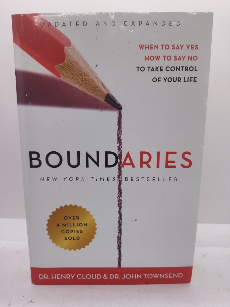 Boundaries Dr. Henry Cloud Dr. John Townsend Book Updated And Expanded Edition