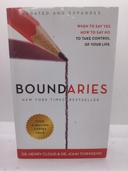 Boundaries Dr. Henry Cloud Dr. John Townsend Book Updated And Expanded Edition