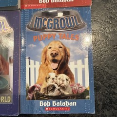 Complete Set Of Series Lot 6 McGrowl books by Bob Balaban Dog Themed Kids About