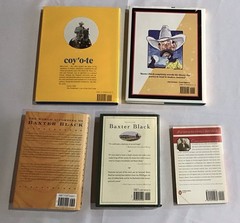 5 BAXTER BLACK Books 4 Hardcover With Dust Jackets 1 Trade Paperback