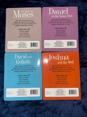 Set of 4 Children’s Pop Up Bible Stories – Board Books Fun Stories for Children