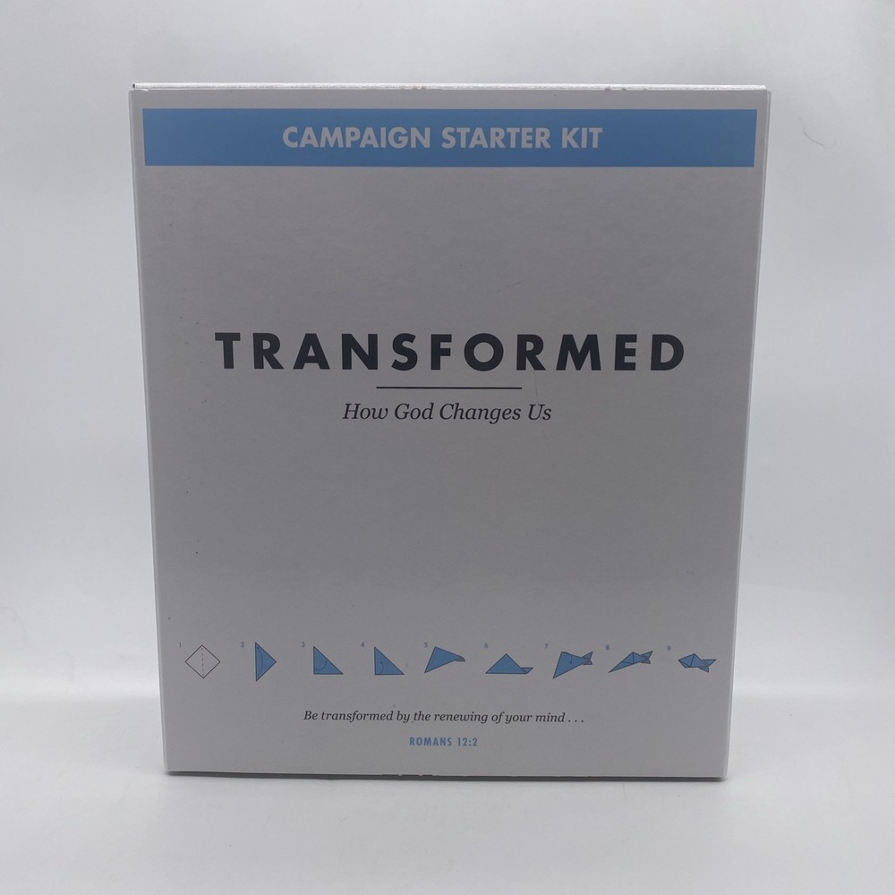 Transformed How God Changes Us Bible Study Campaign Starter Kit Rick Warren