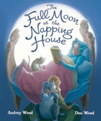The Full Moon at the Napping House – Hardcover By Wood, Audrey – GOOD